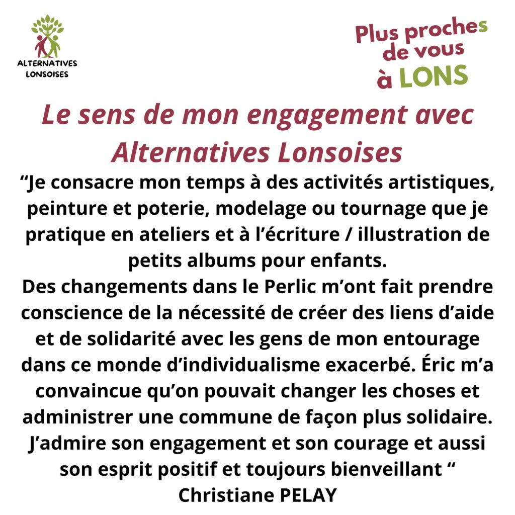 Alternatives lonsoises avec Eric BOURDET