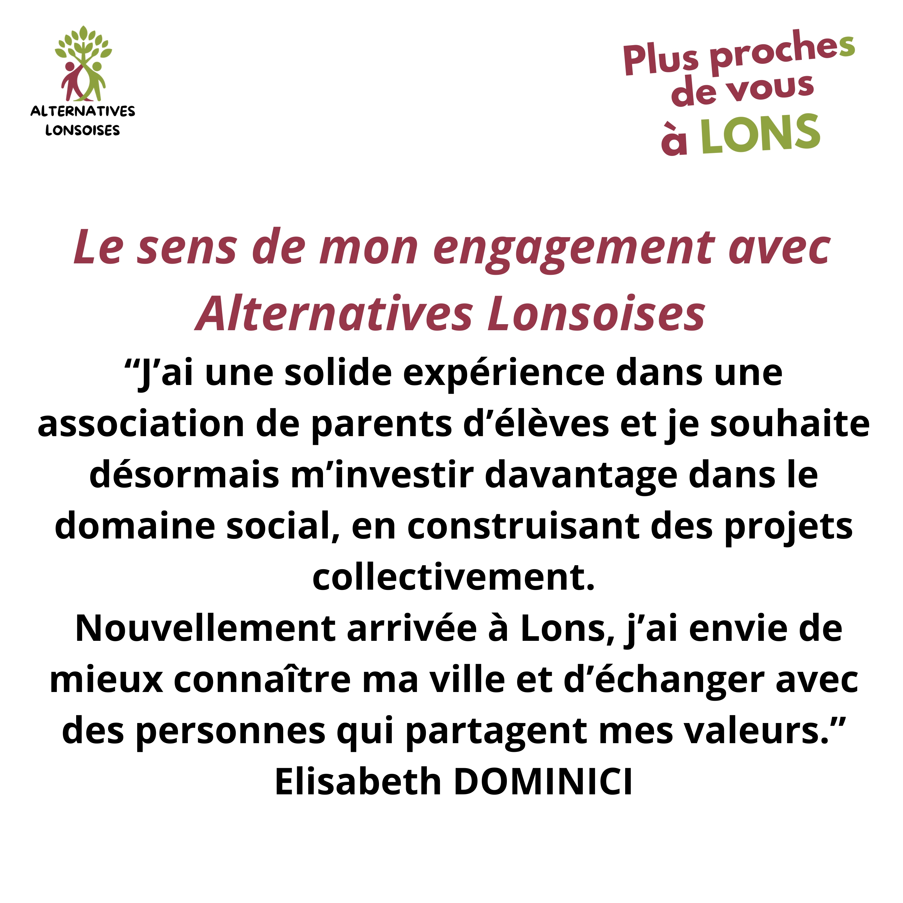 Alternatives lonsoises 2026 avec Eric BOURDET