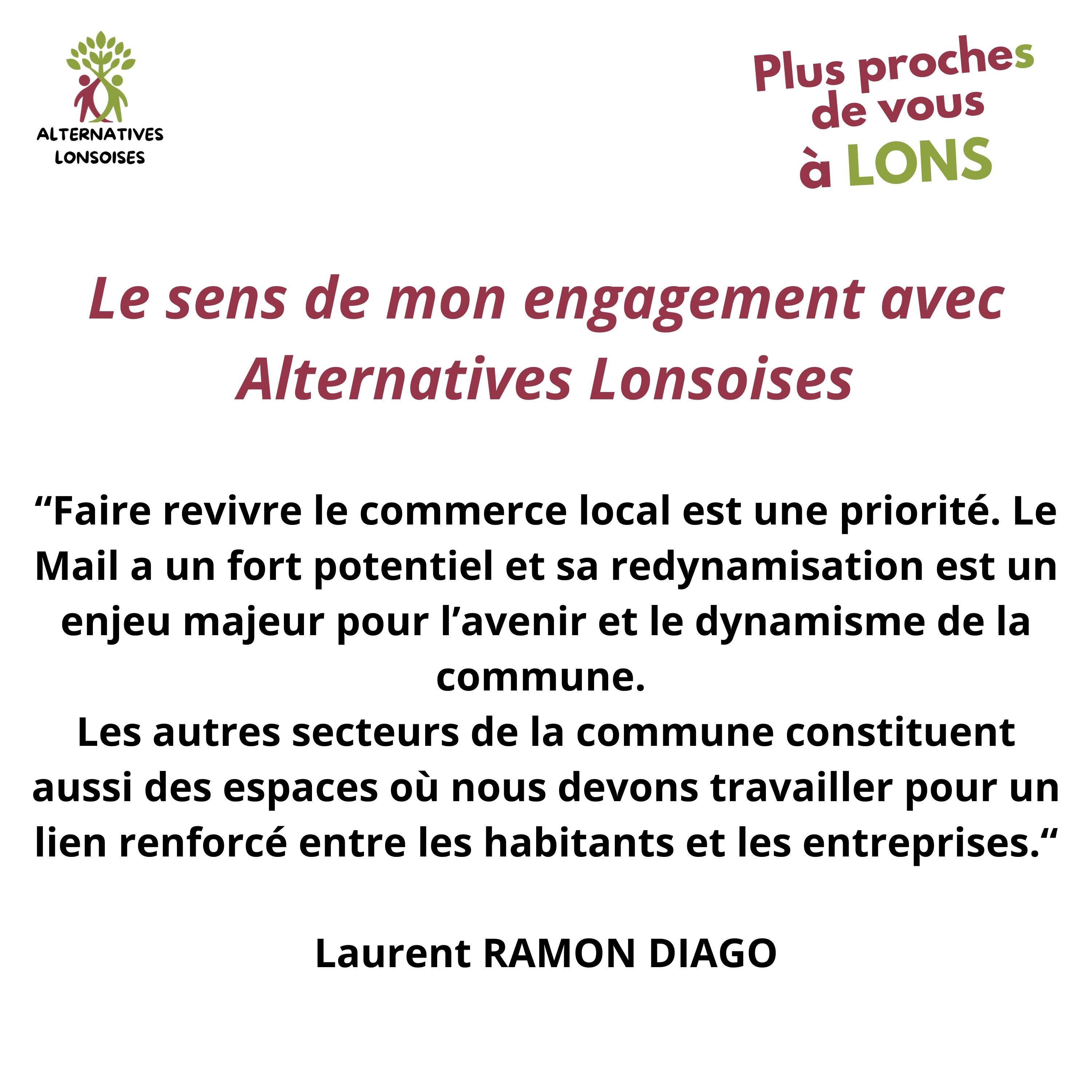 Alternatives lonsoises avec Eric BOURDET