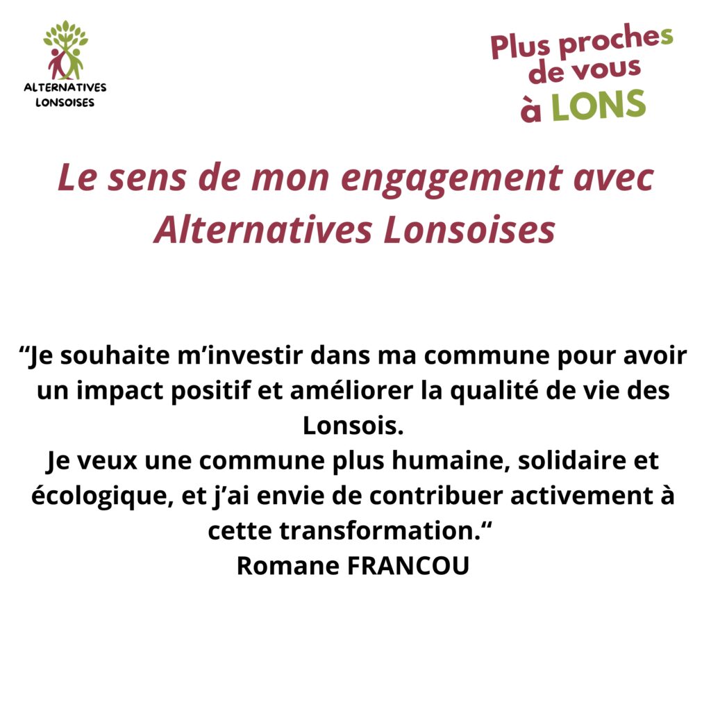 Alternatives lonsoises avec Eric BOURDET